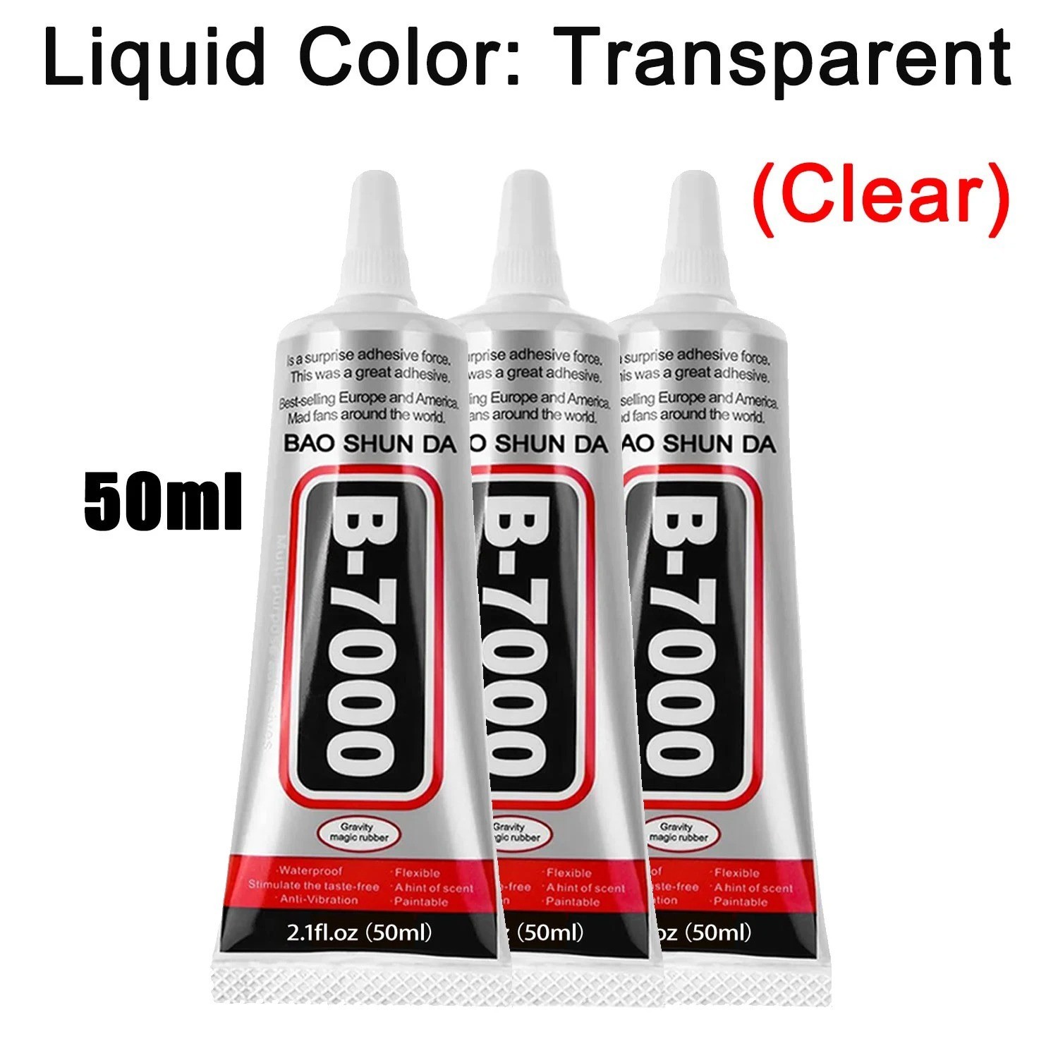 B-7000 Clear Contact Adhesive 15ml/50ml/110ml for Phone T-7000 Repair Universal