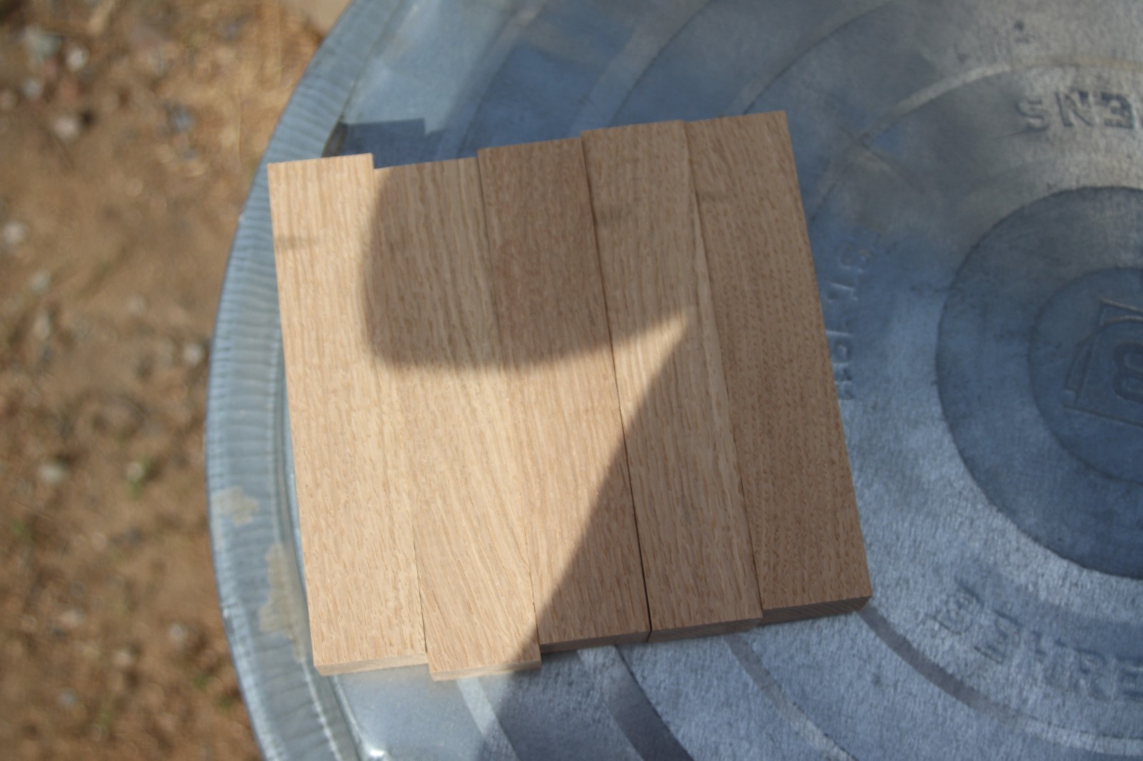 Lot of 5 White Oak pen blanks
