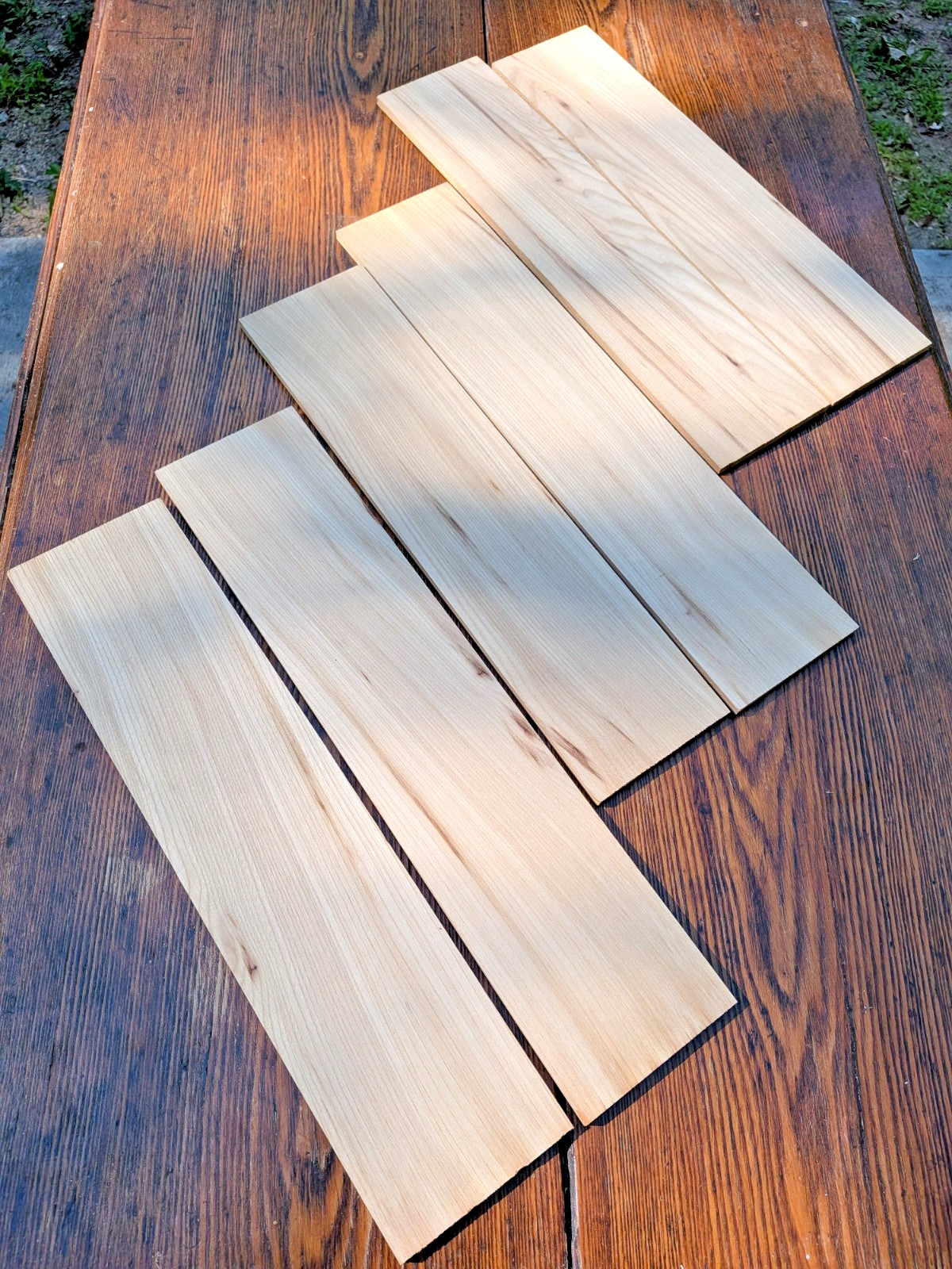 RARE American Chestnut SELECT bookmatched 6 pieces