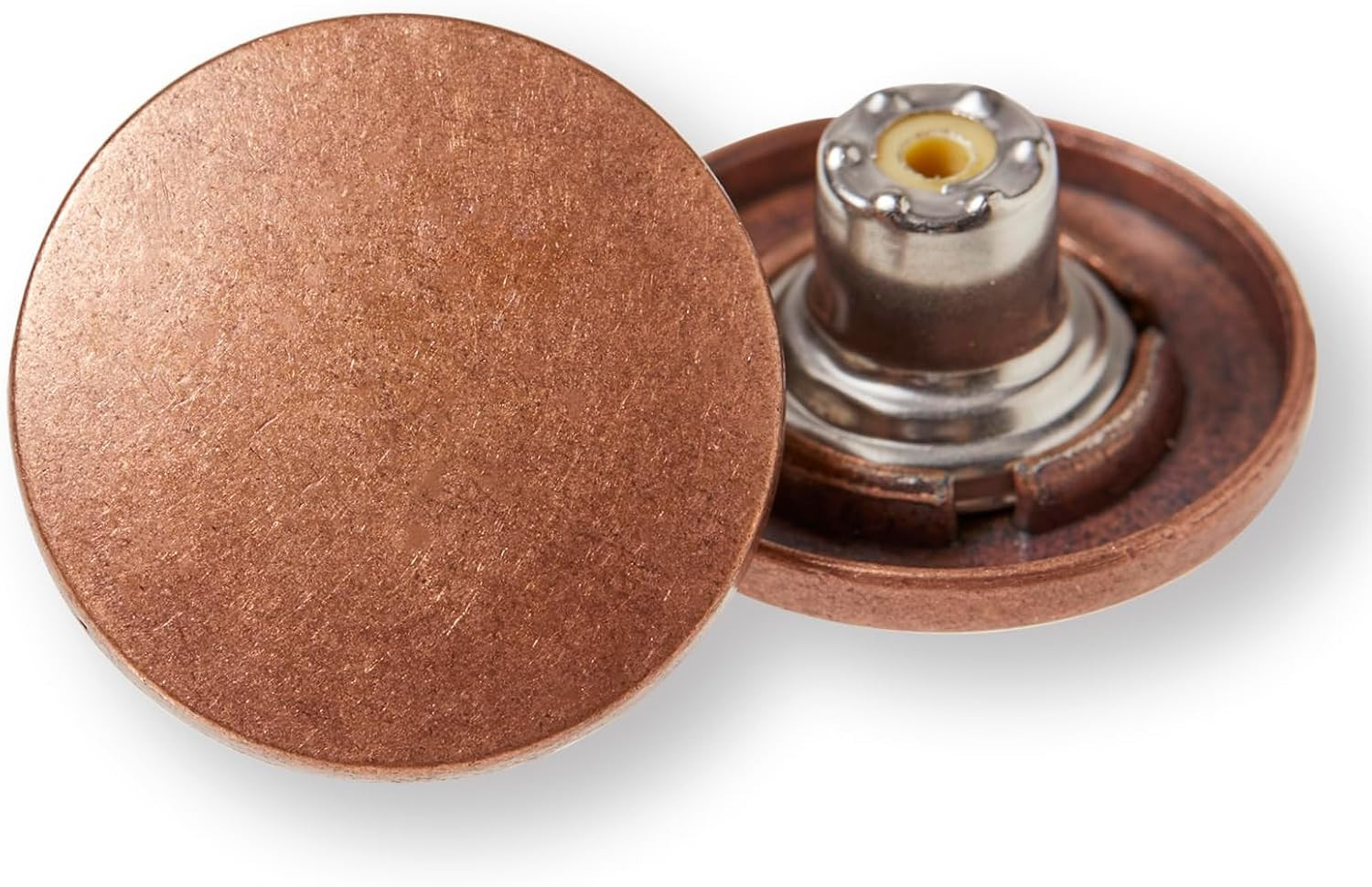 Alloy Jeans Button for Replacement,Super Hard,Quick Install,No Sewing,Skin&Cloth