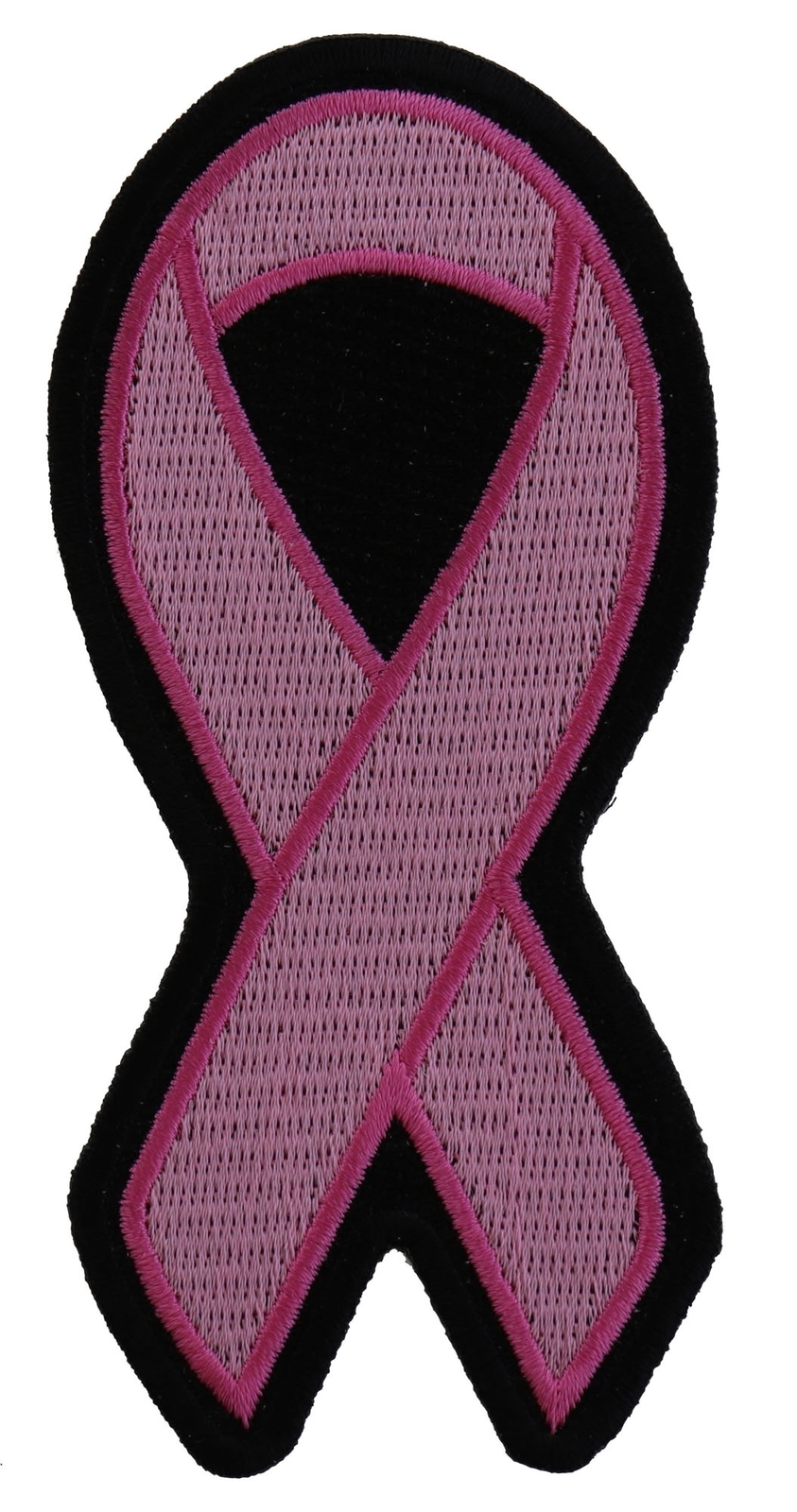 Medium Pink Ribbon Patch For Breast Cancer Awareness – 2×4.5 inch – P2345M