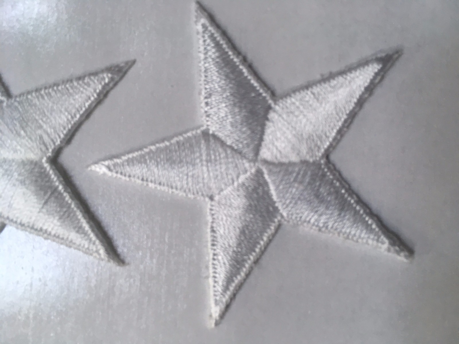 white star patch embroidered iron on star applique patch 2″ size 12 patches pcs.