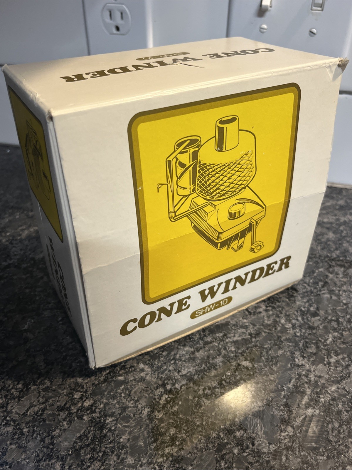 Royal SHW-10 Hand Crank Cone Yarn Winder Japan NEW!