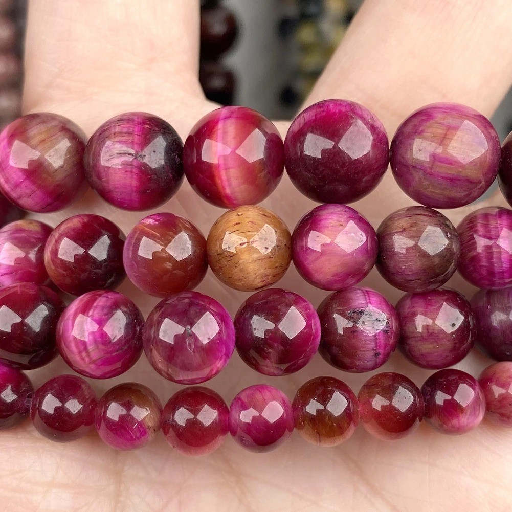 Natural Gemstone Round Loose Beads | For DIY Bracelet, Necklace & Jewelry Making