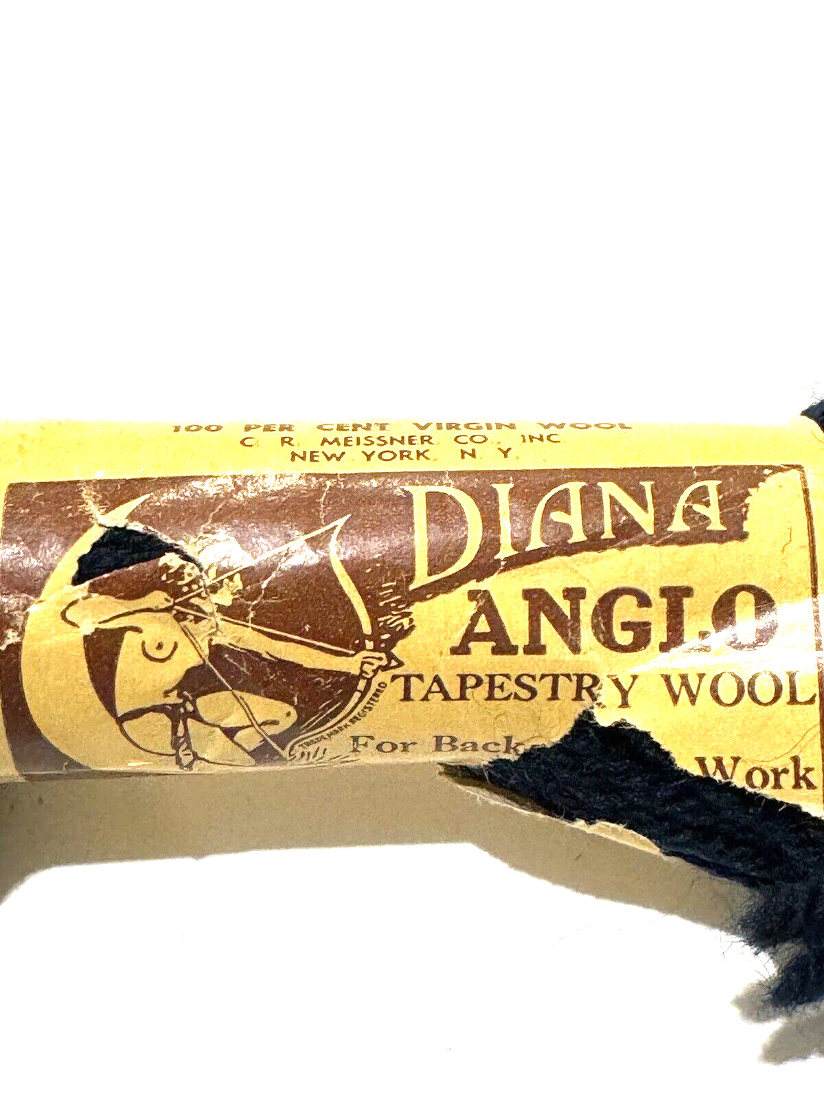 VTG Diana Anglo Tapestry Wool Yarn 455 DL 76 Needlework USA Craft Lot of 3 READ