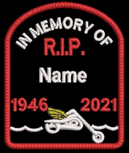 ***LOVE IT OR ITS FREE*** IN MEMORY PATCH, MC MEMBER, BIKER MEMBER