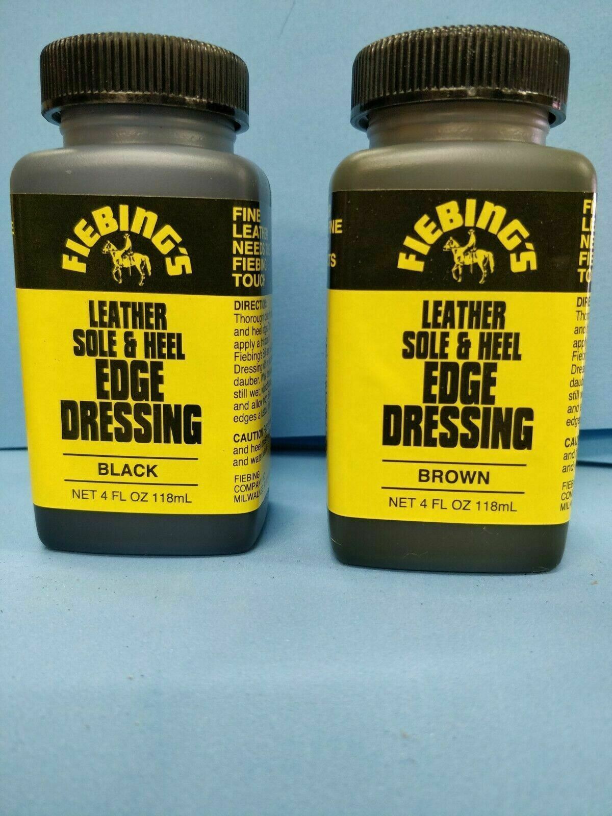 Fiebing’s Leather Sole & Heel Edge Dressing (118 ml / 4 oz)