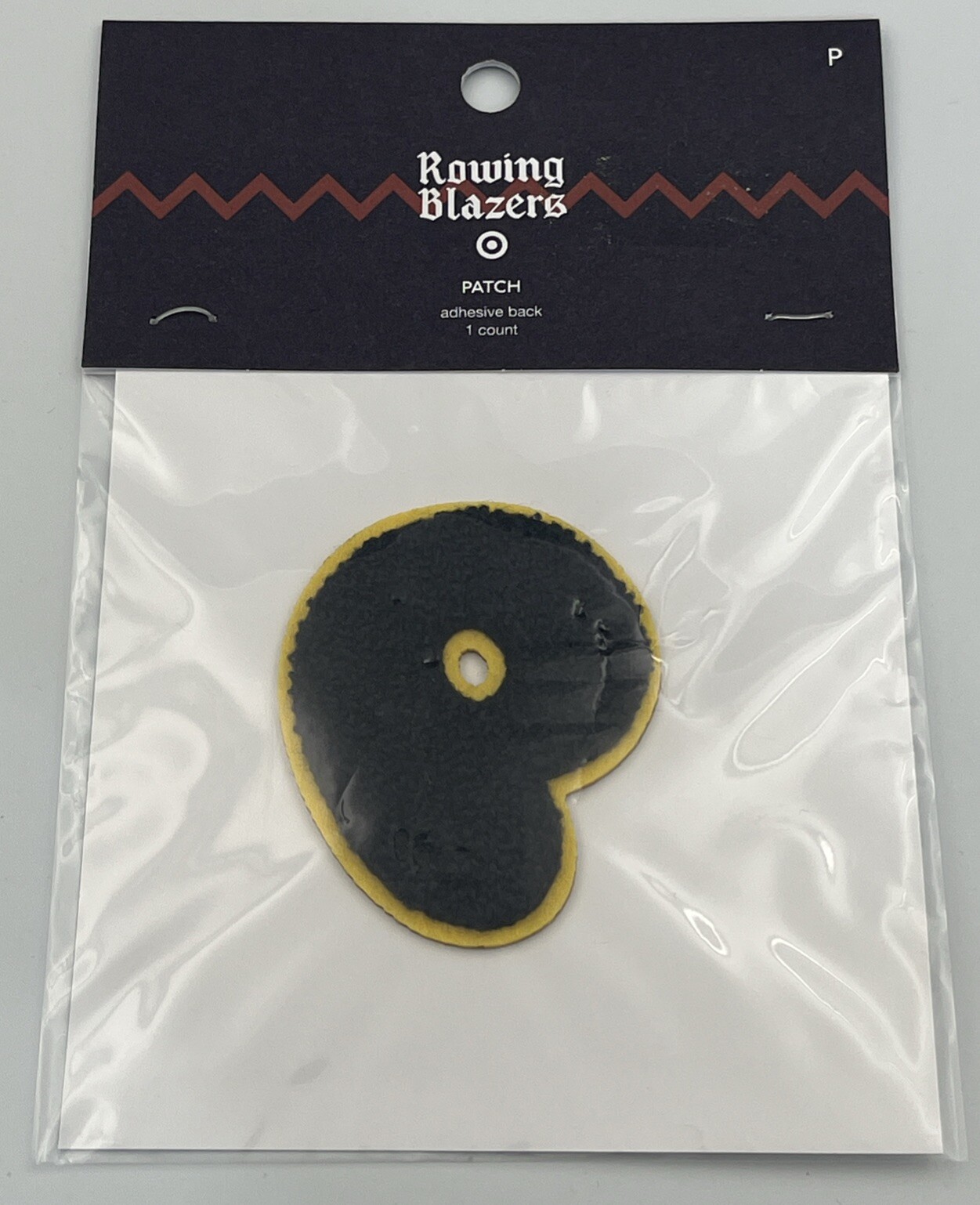 Rowing Blazers P Target Letter Patch “P” – Brand New – Limited Edition
