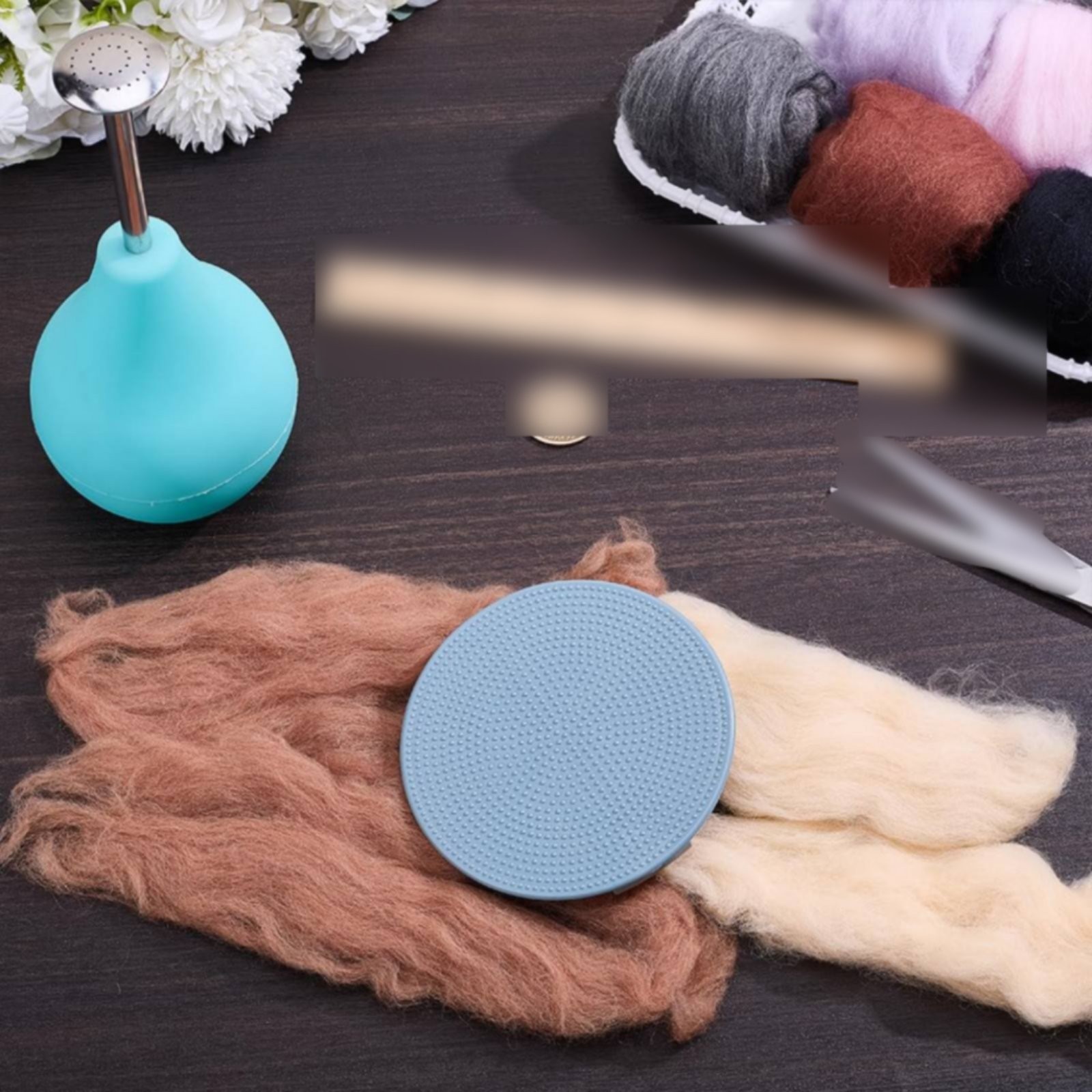 Sphere Spout Sprinkler Easy to Use Felt Making Tool Set Long-Lasting