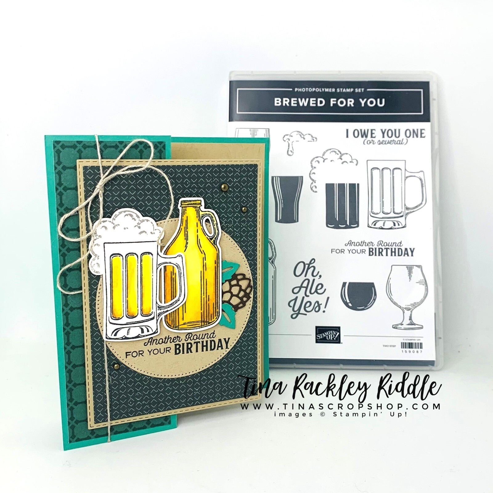 Stampin Up! BREWED FOR YOU Stamps & BREWED Dies …. OH, ALE YES! #336