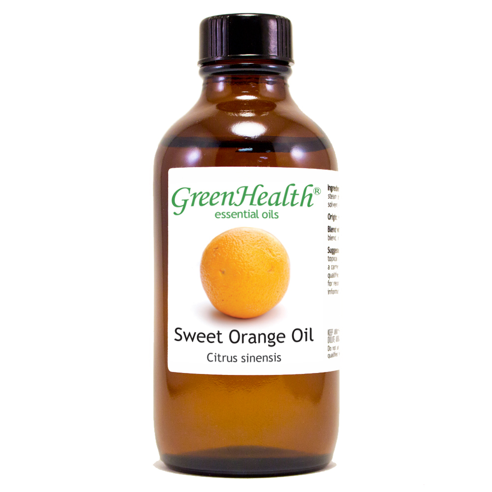 4 fl oz Orange Sweet Essential Oil (100% Pure & Natural) – GreenHealth