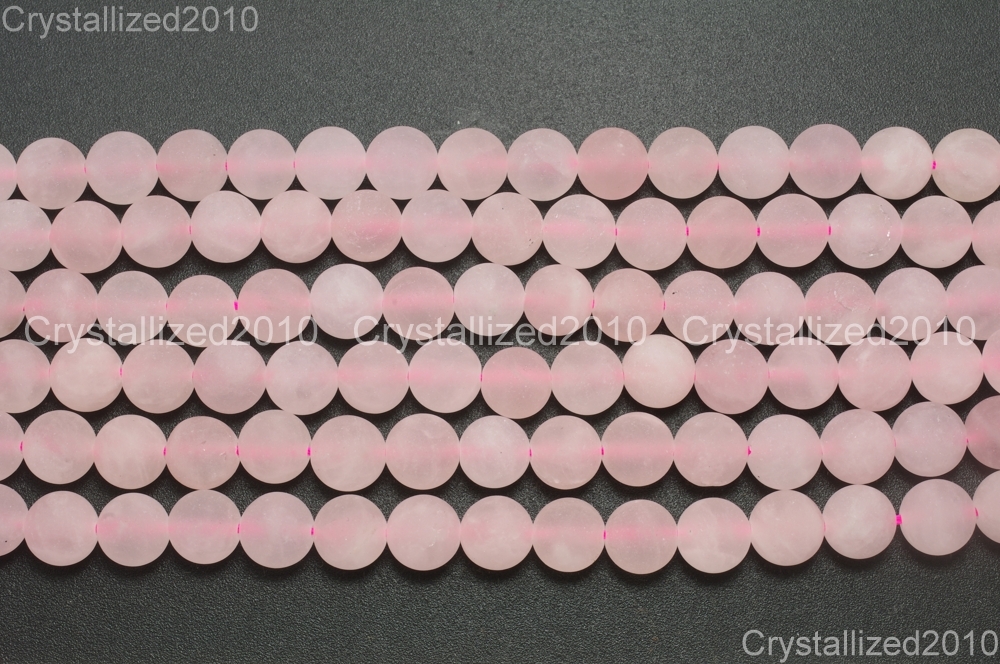 Wholesale Matte Frosted Natural Gemstone Round Loose Beads 4mm 6mm 8mm 10mm 12mm
