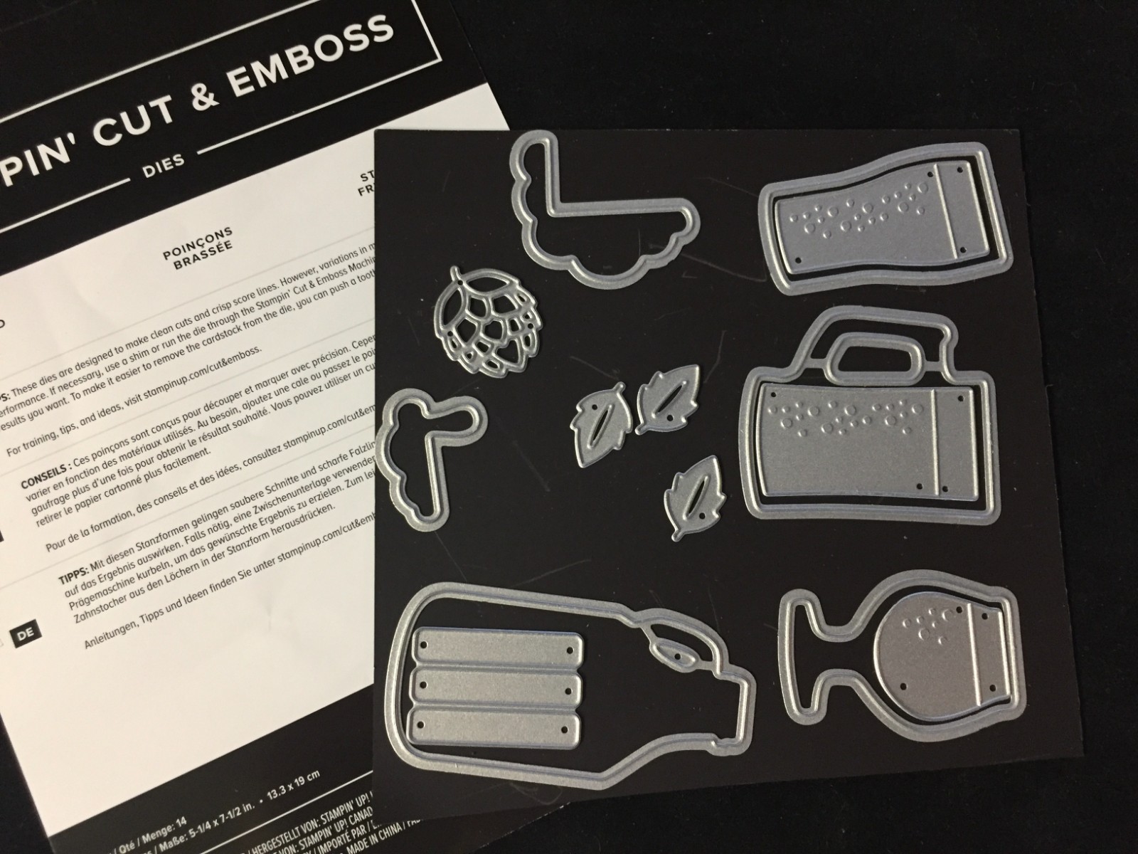 Stampin Up! BREWED FOR YOU Stamps & BREWED Dies …. OH, ALE YES! #336