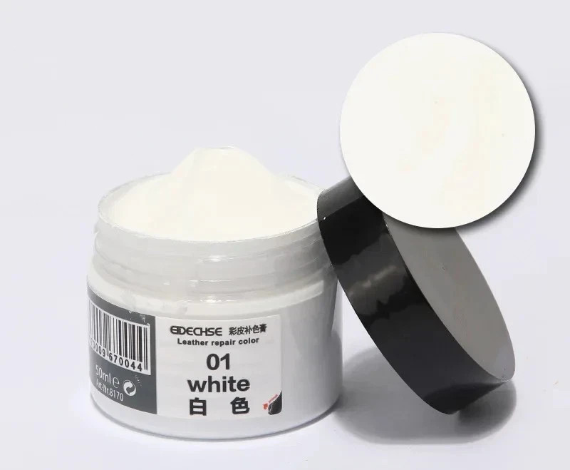 Leather Repair Kit Recoloring Balm Car Seat Couch Sofa Shoes Scratch Color Fix