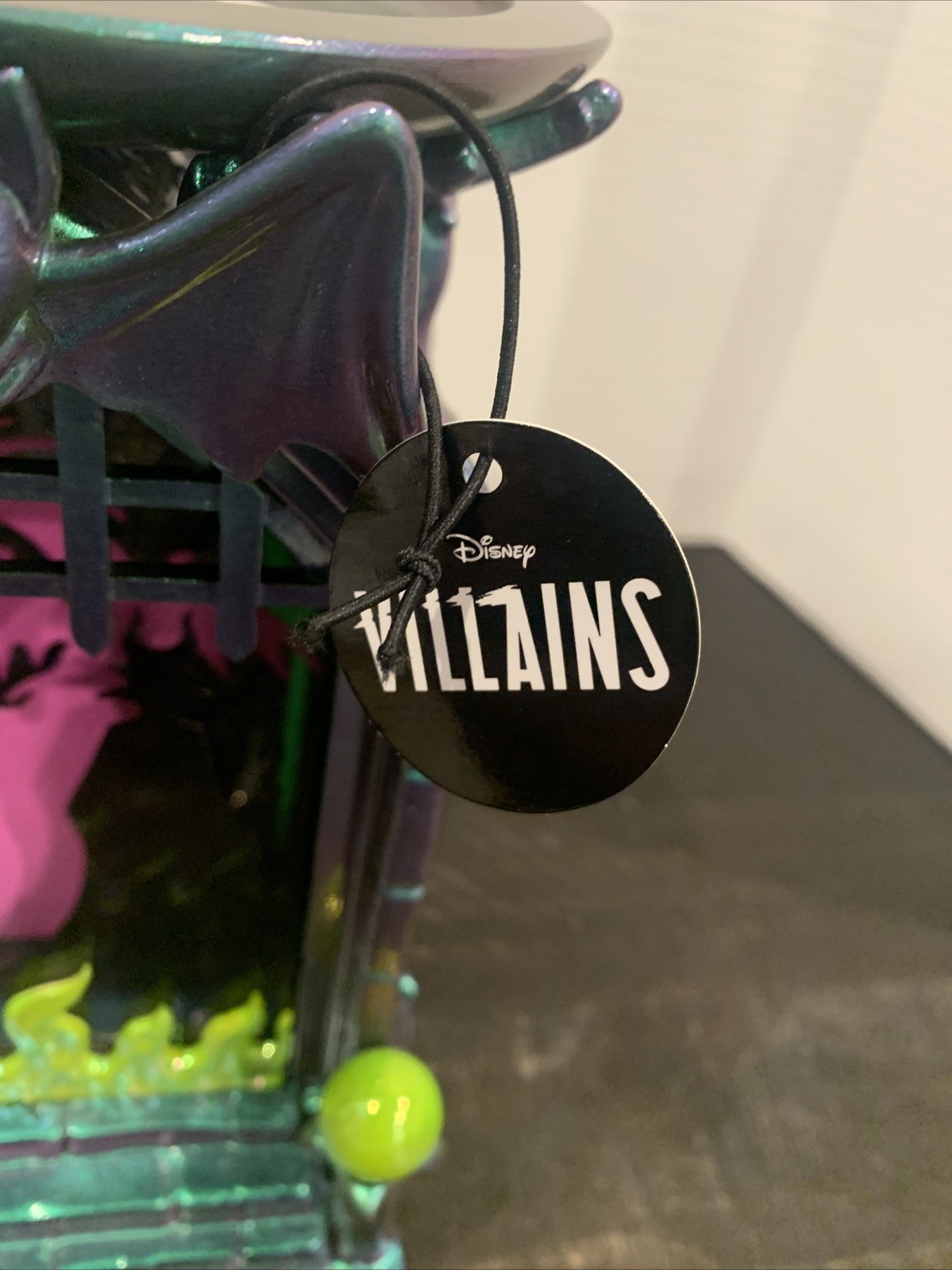 Maleficent Shadowbox Pedestal 3 Wick Candle Holder By BATH & BODY WORKS VILLIANS