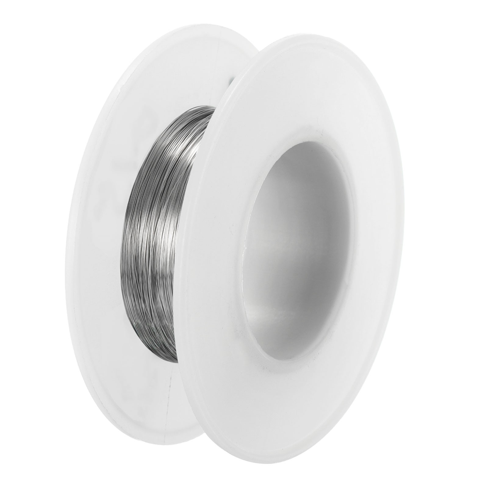 304 Stainless Steel Wire, 328 Ft 0.15mm 35 Gauge Soft Craft Wire, Silver