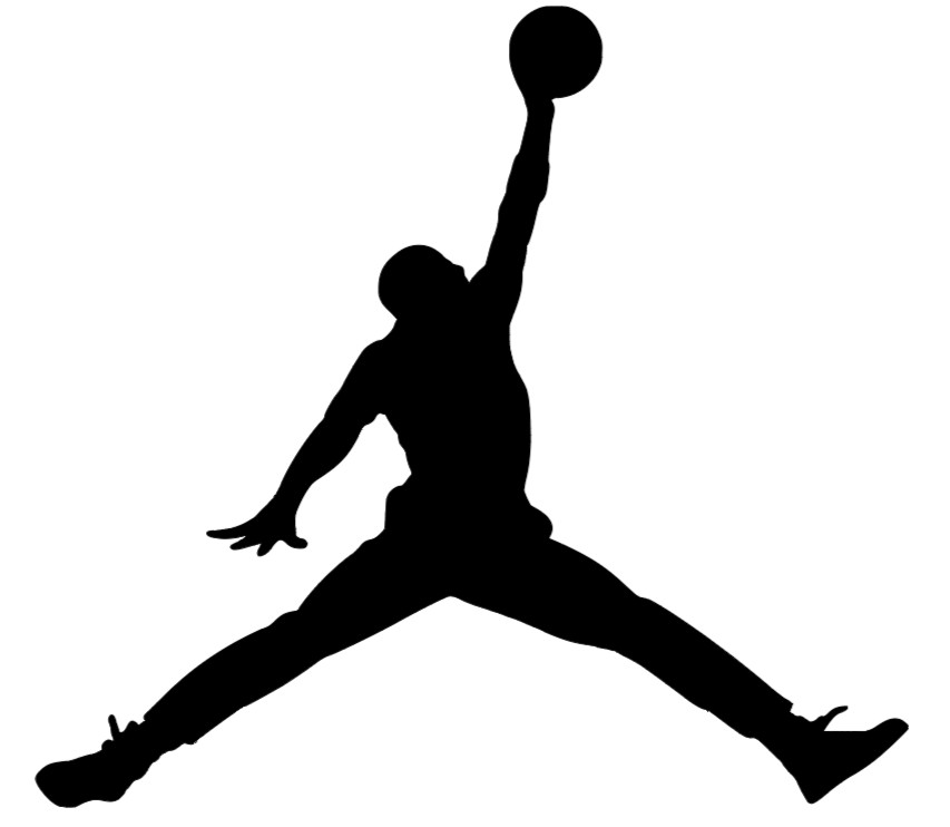 Jumpman Logo Reusable Stencil