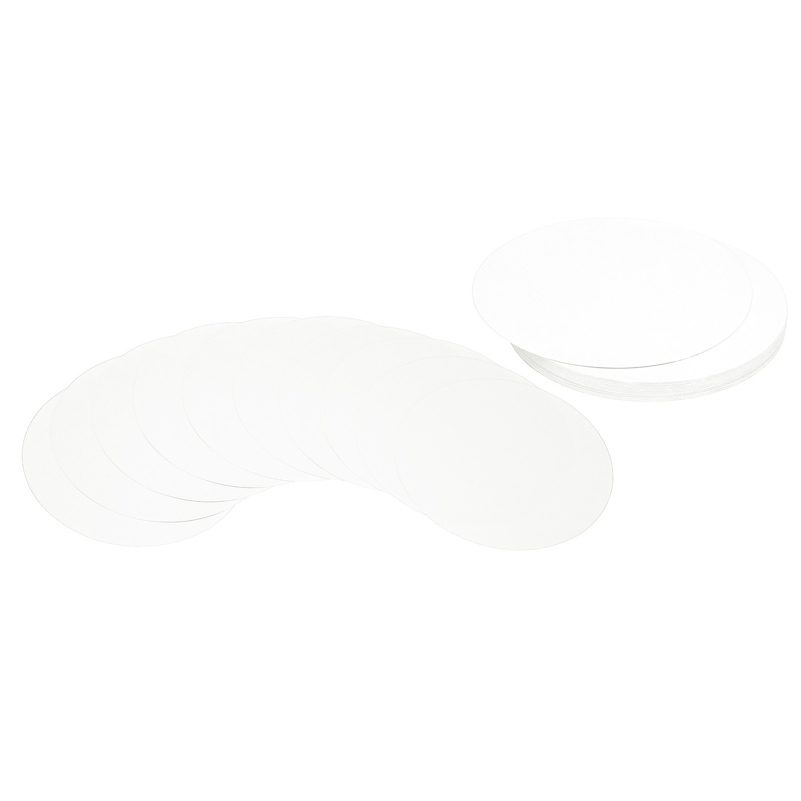 6inch Circle Card Stock, 36Pcs Round Shape Cutouts Paper, White