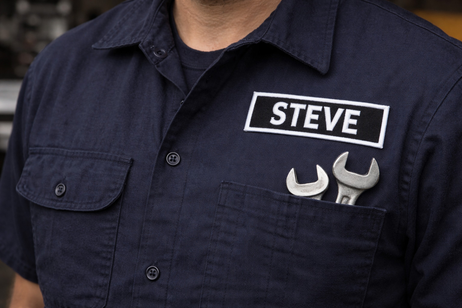 Custom Name Tag Personalized Embroidered Applique Patch Bikers, Uniforms Veteran