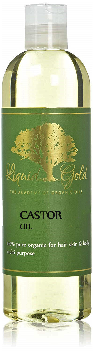 12 oz PURE PREMIUM USP GRADE ORGANIC CASTOR OIL COLD PRESSED HEXANE FREE