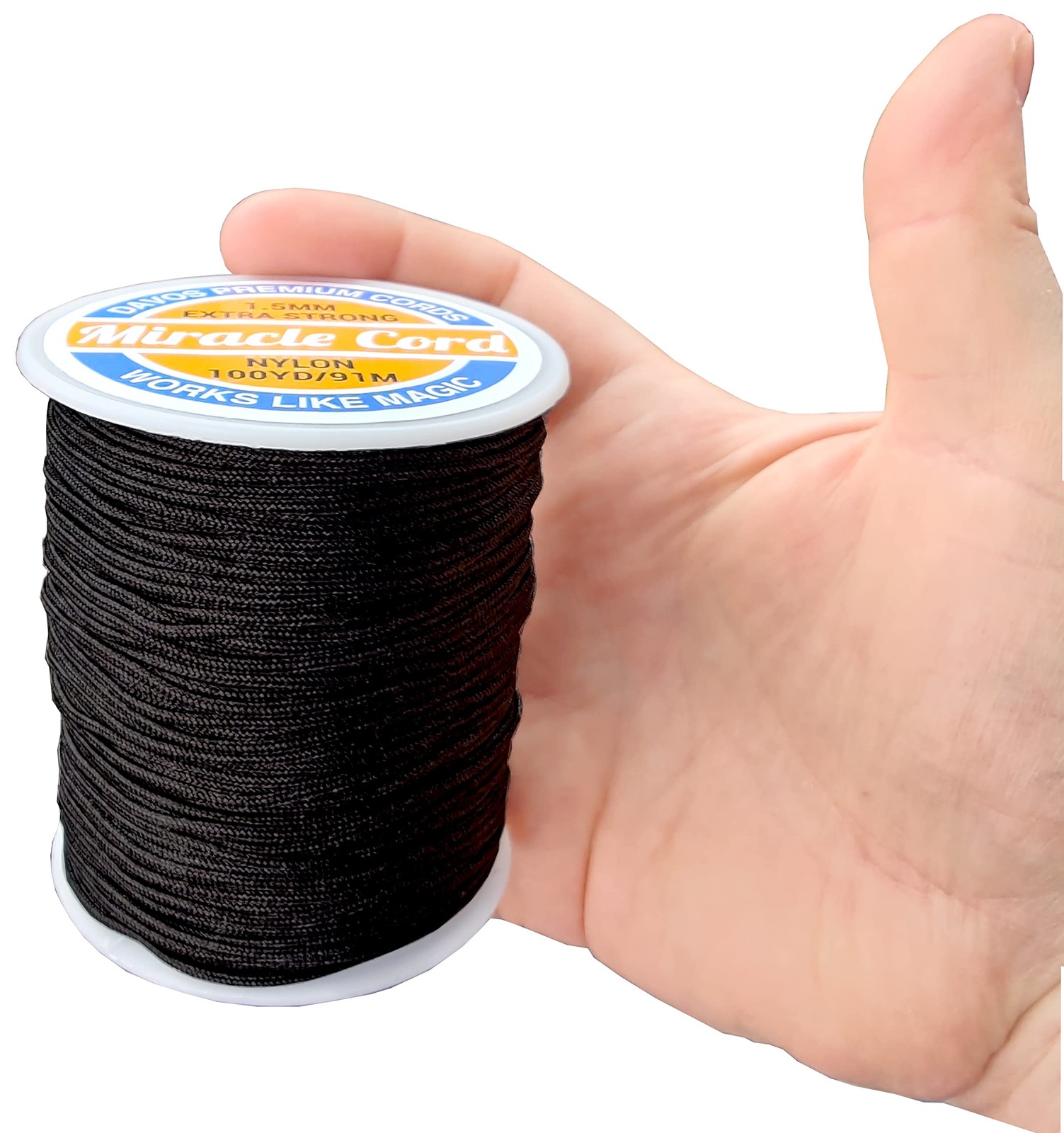 1.5mm Nylon Cord MultiUse Extra Strong Braided String Thread for WindChime Re…