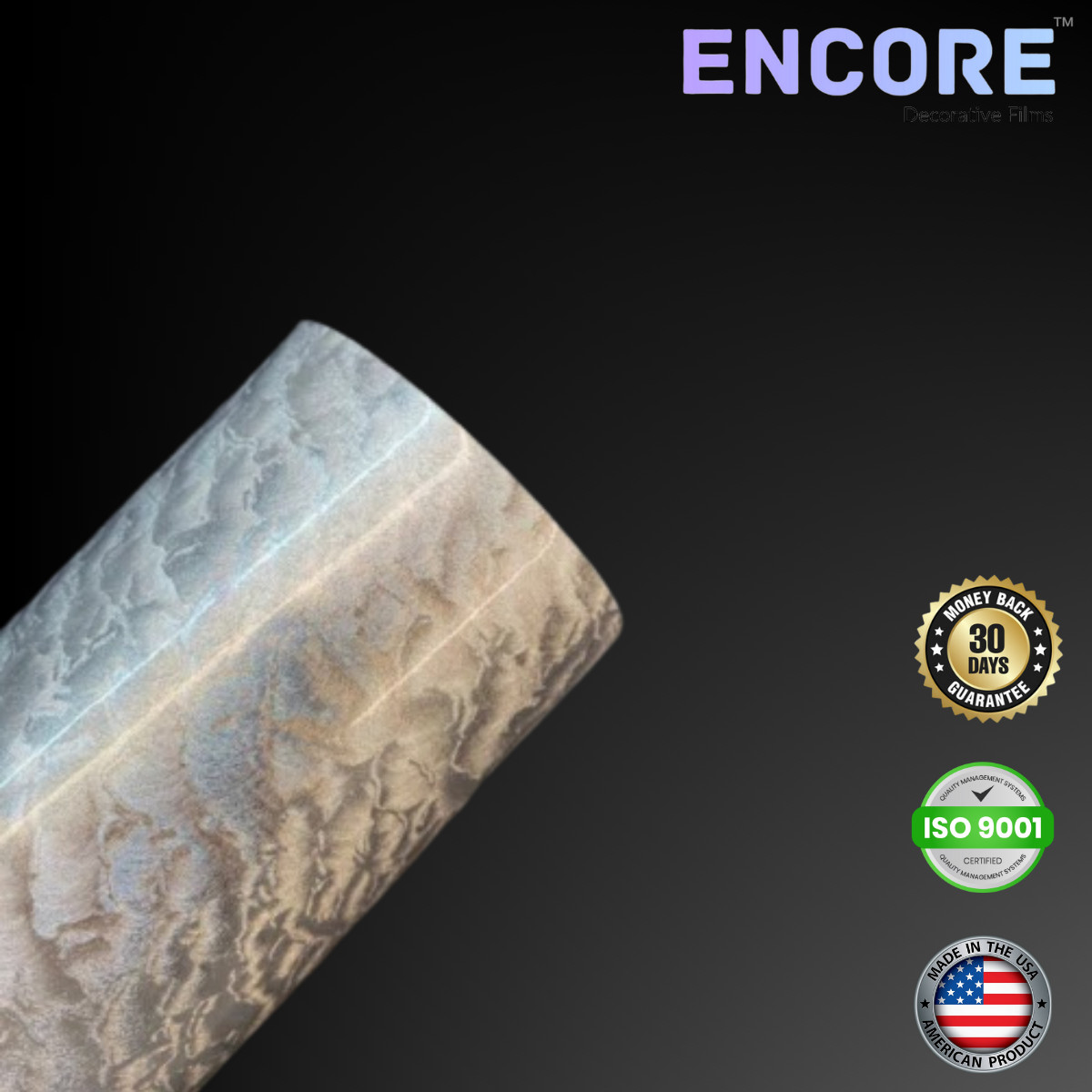 Encore® EFX21 Silver Leaf Adhesive Vinyl for Decals/Stickers – MADE IN USA