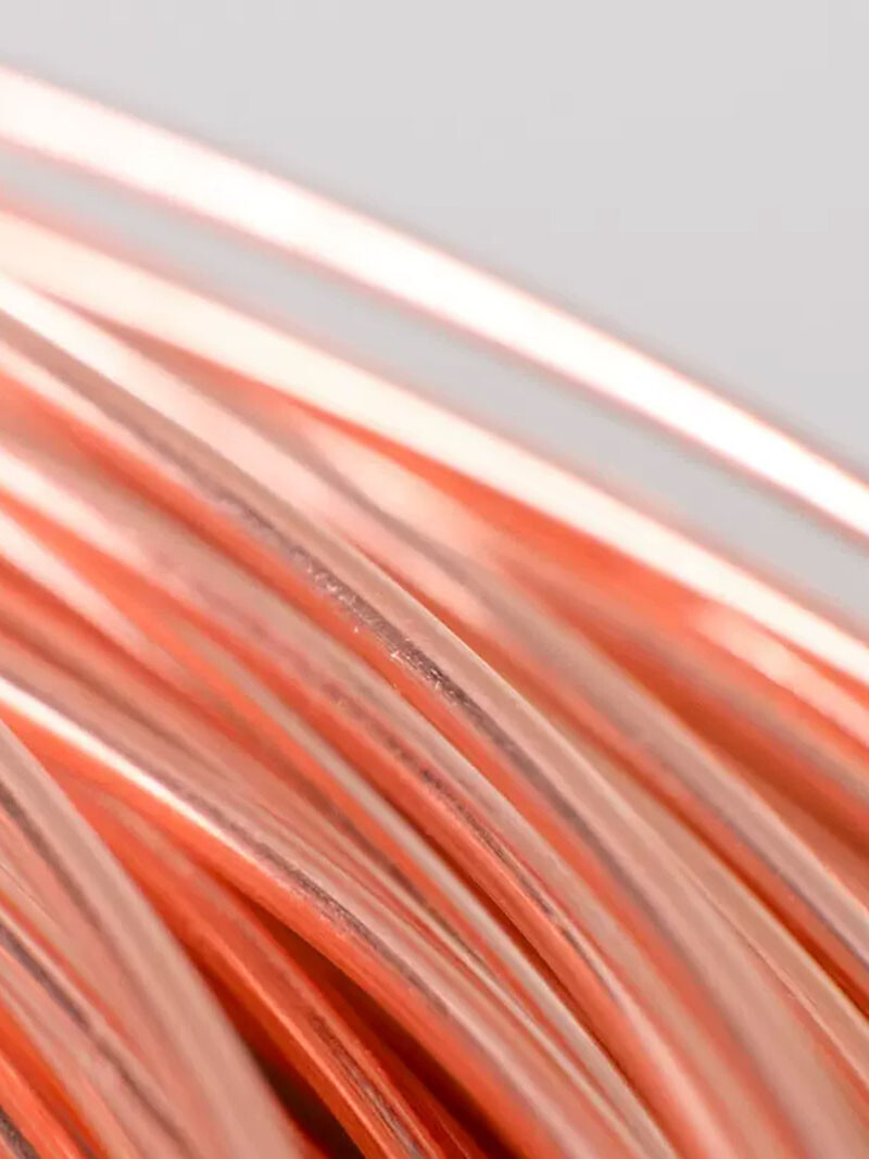 Solid Pure Brass/Red Copper Round Wire Soft Uncoated Wire Diameter 0.2mm~5mm