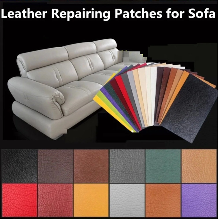 Leather Repair Kit Self-Adhesive Patch Stick ON Sofa Clothing Car Seat Couch&US
