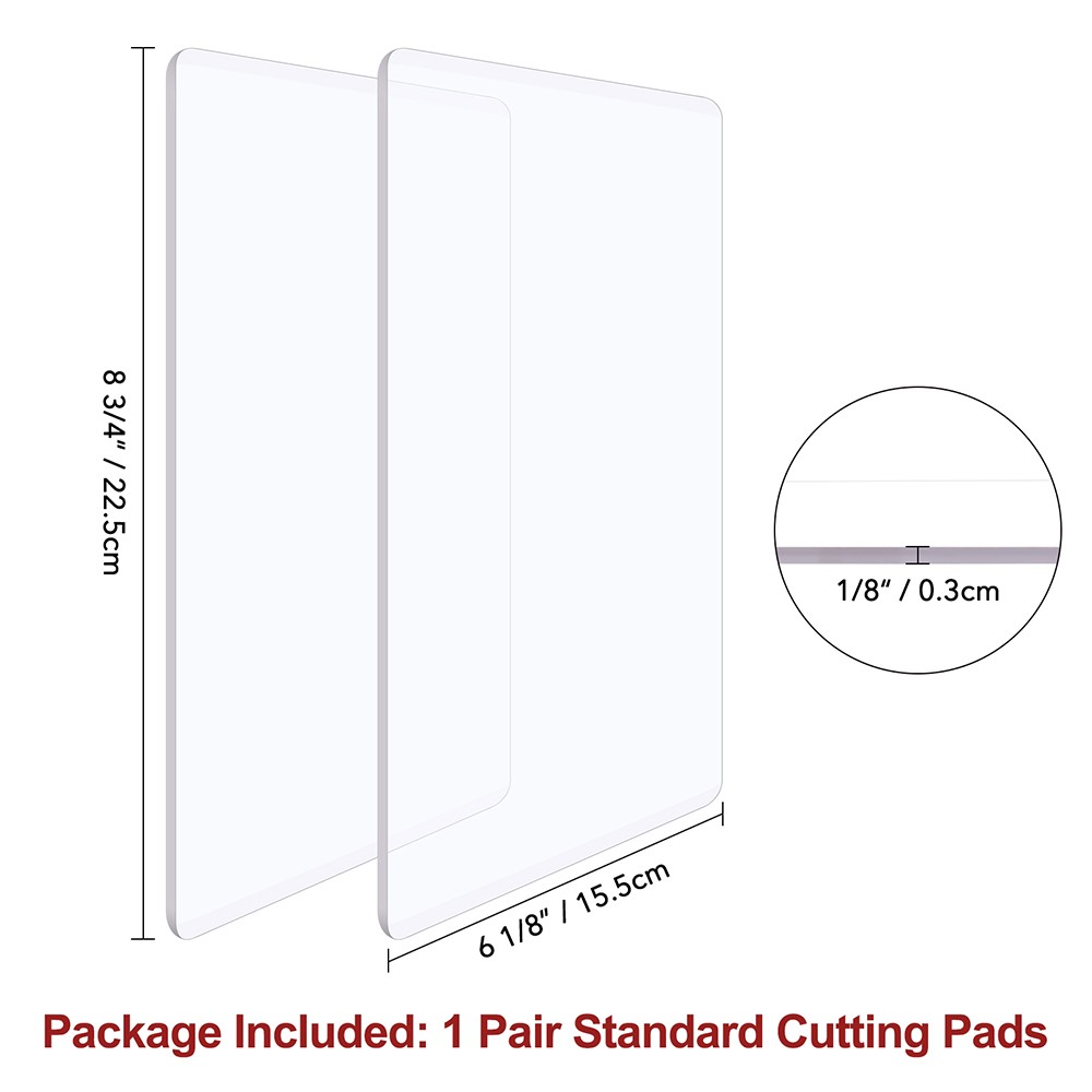Clear Polycarbonate Plastic Cutting Plates Cutting Pads for Die Cutting Machine