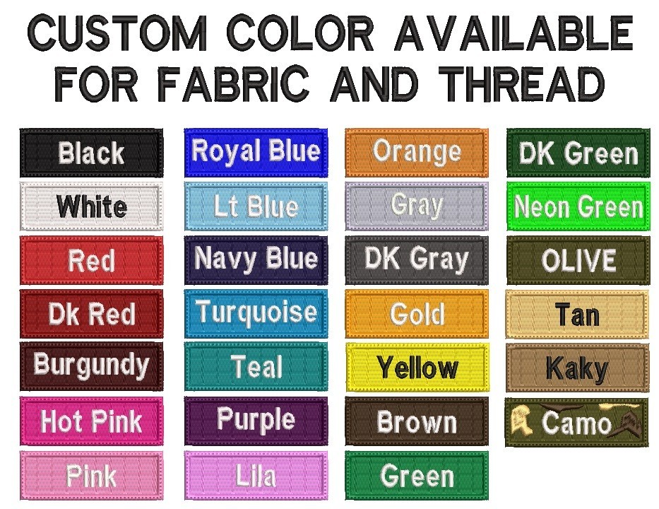 **LOVE IT** Custom Name patch Iron on / Sew on Patch, Fast Shipping