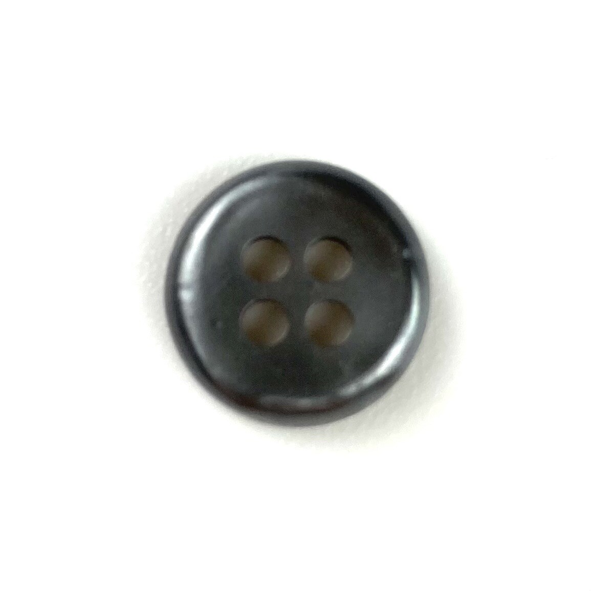 Vintage Smoke Gray 4 Hole Shirt Buttons Size 12mm 1 Gross (144 Pieces)