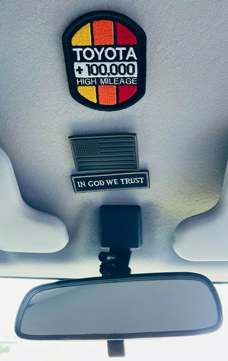 High Mileage Embroidered Patch for TOYOTA Lovers