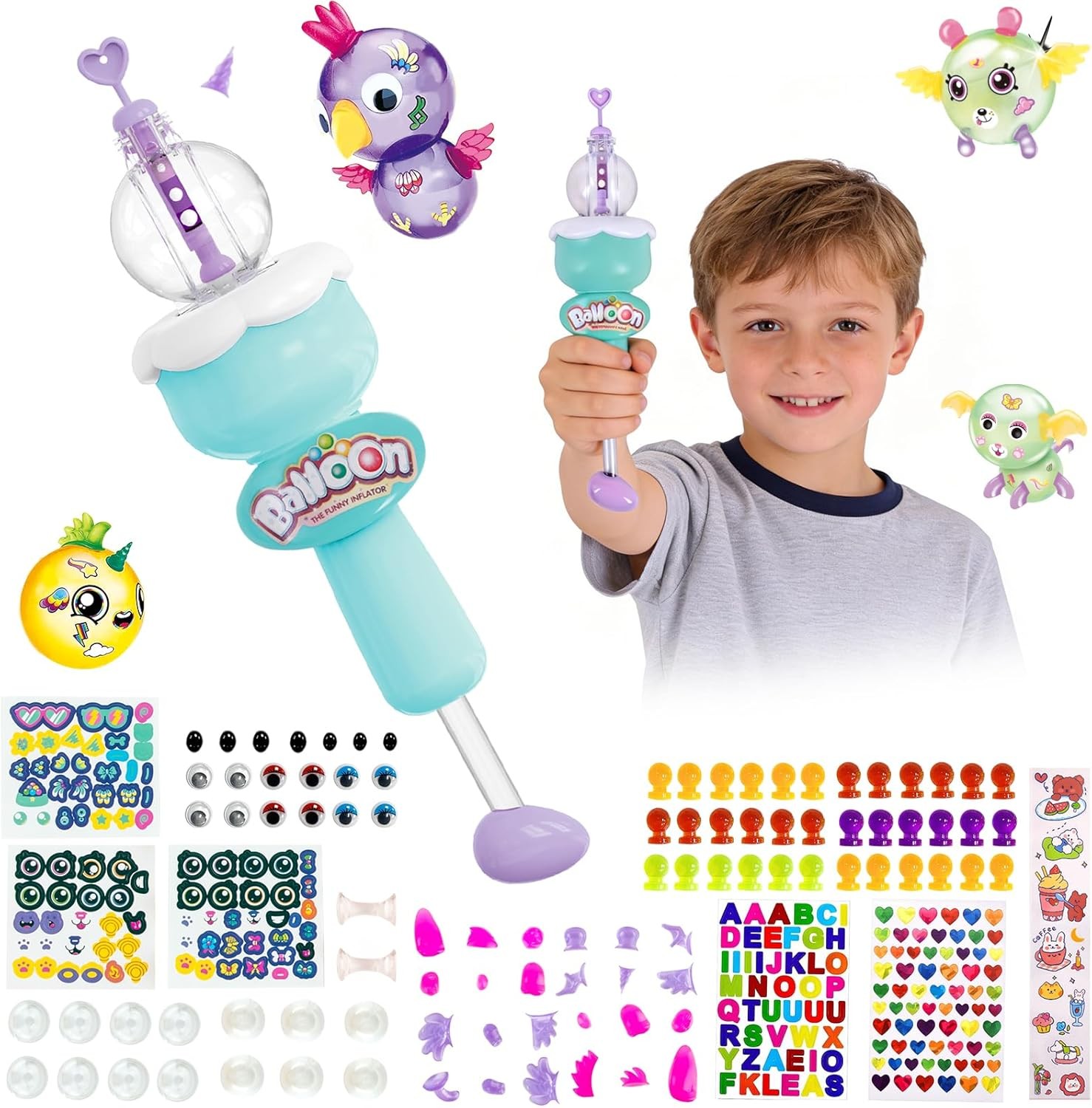 DIY Balloon Animal Kit Toys, Craft Kits for Kids, Make Your Diy Set