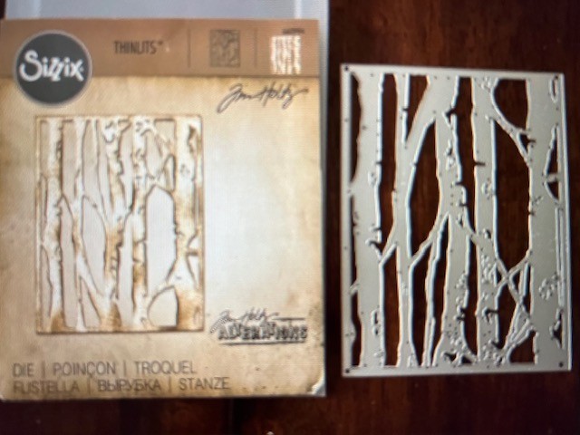 HARD TO FIND- BARE BRANCHED BIRCH TREES METAL DIE CUTS-NEW-THINLITS 660994?