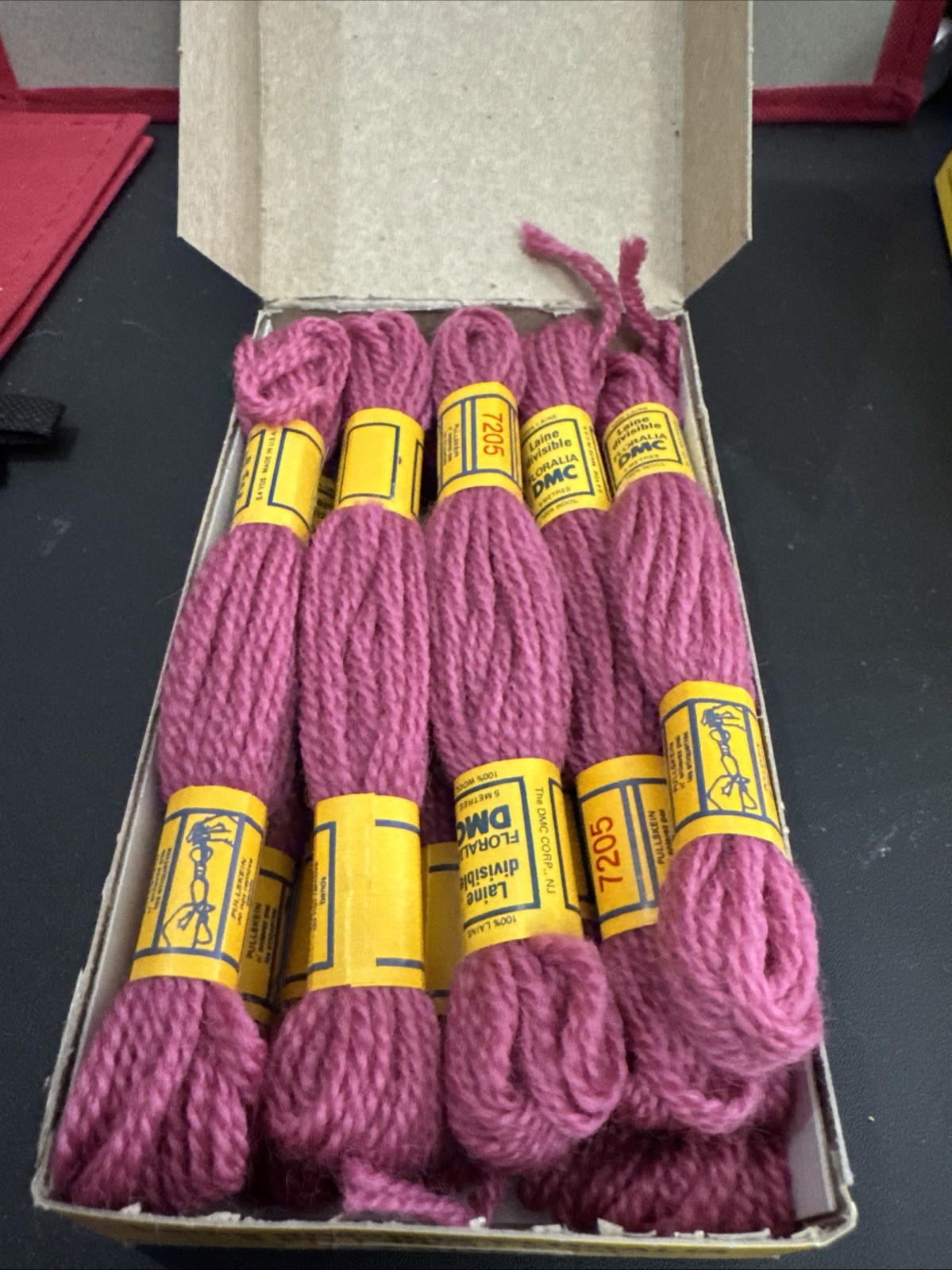 DMC Floralia Laine 3 Ply Persian Wool 3 Ply Yarn- #7205- Box Of 10