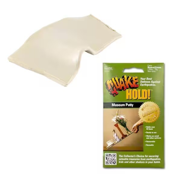 Quakehold! 88111 Museum Putty Neutral 2.64 Oz.