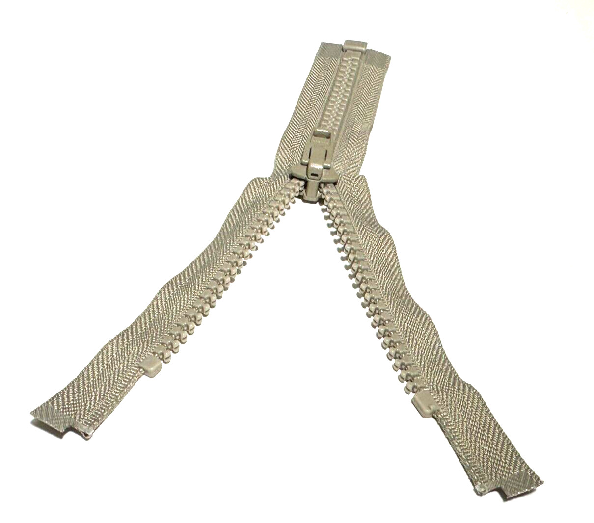 New YKK Color #884 Molded Plastic Jacket Zipper – 50 Pack – Length 11.0″