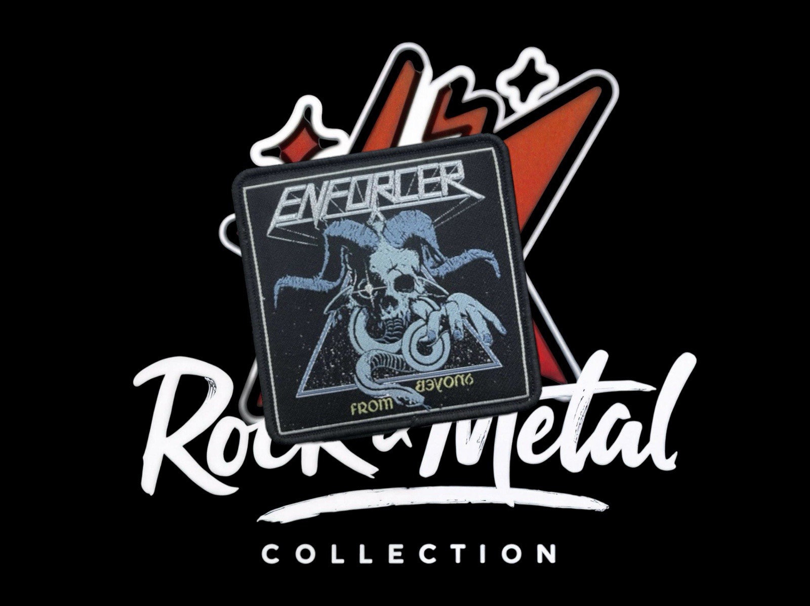 Enforcer Official Exclusive Woven Patch Tokyo Blade Wolf Angel Witch Exciter Ram