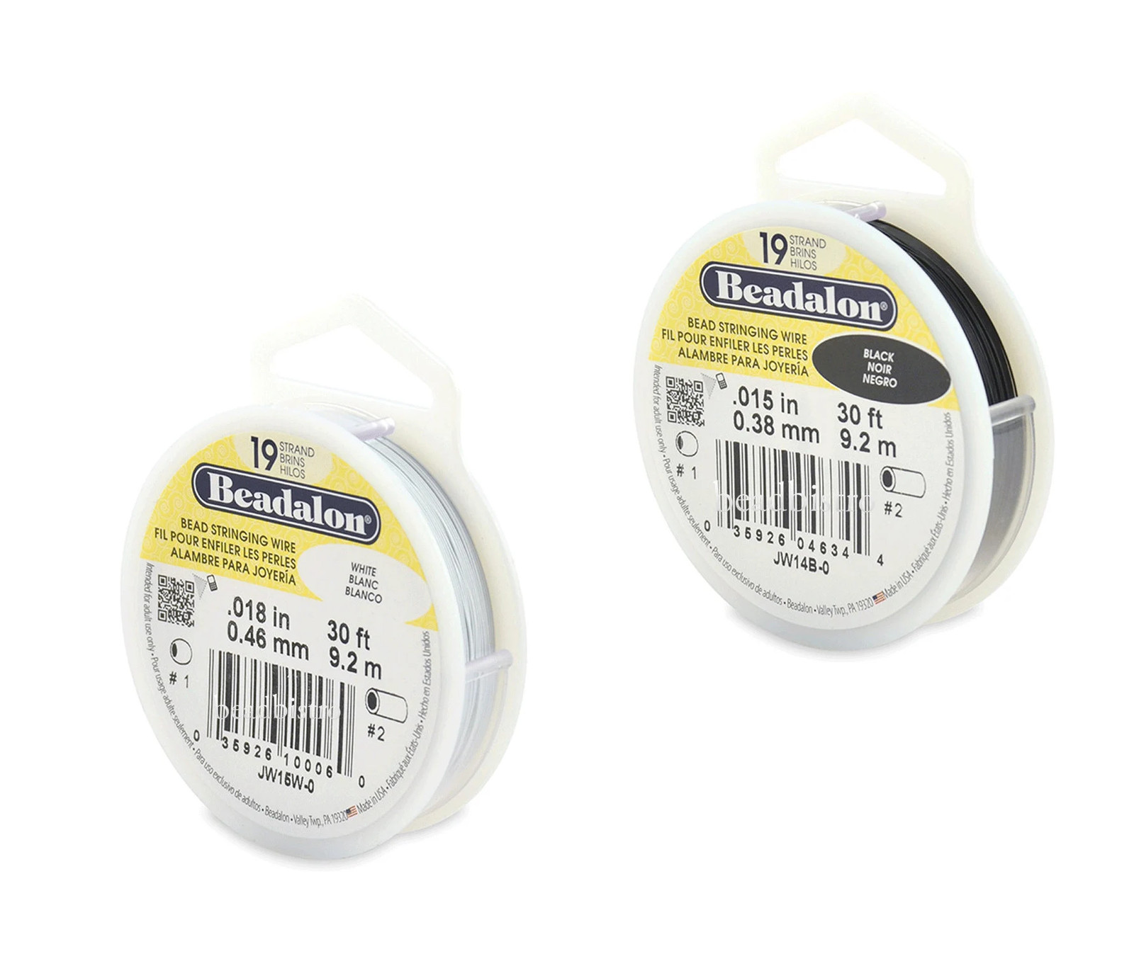Beadalon 19 Strand Beading Wire: Flexible Stainless Steel Jewelry Wire