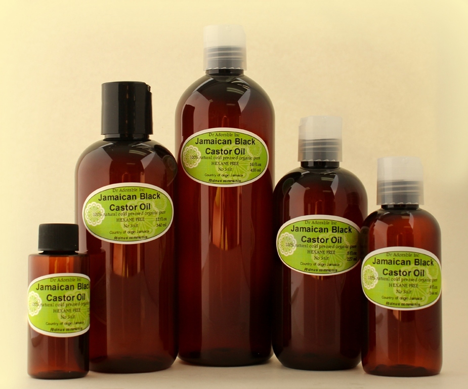 BLACK CASTOR OIL 100% PURE ALL NATURAL CARRIER OIL ORGANIC BY DR.ADORABLE 24 oz