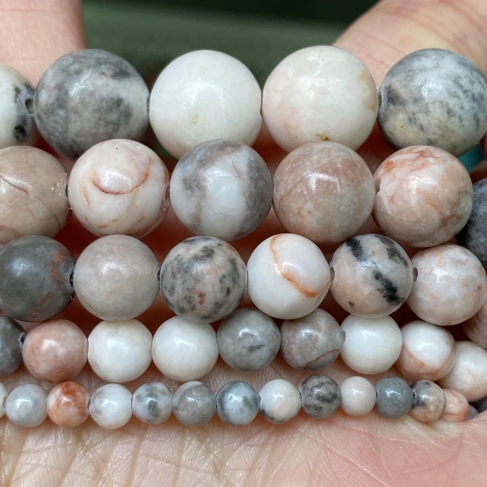 Natural Gemstone Round Loose Beads | For DIY Bracelet, Necklace & Jewelry Making