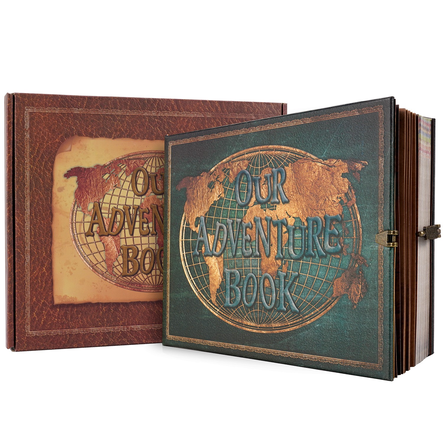 180 Pages Scrapbook Our Adventure Book Album Christmas Valentine’s Day Gift Box