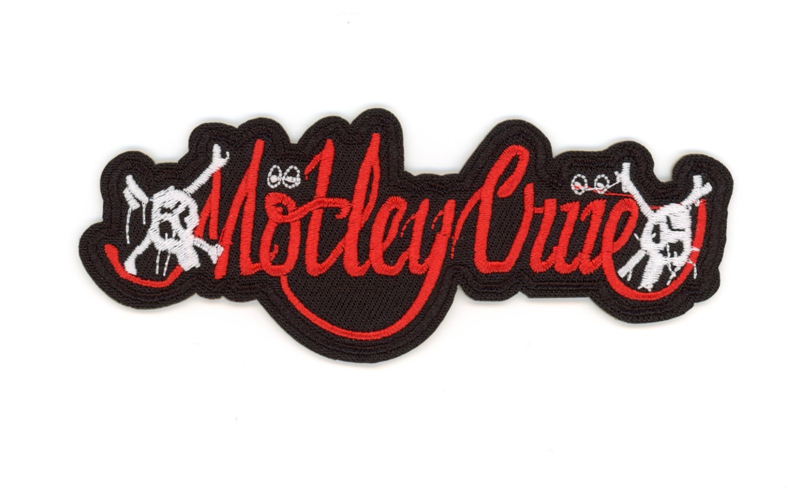 Motley Crue Logo Patch – Rock Band Heavy Metal Music – Iron On Sew On Badge