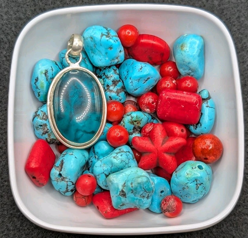 5oz Mystery Bead Soup Bag: Mix Loose Craft Jewelry DIY