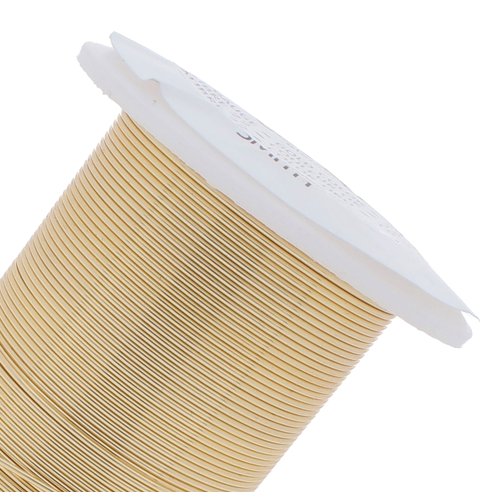 30 yard Spool BeadSmith Tarnish Resistant GOLD 1/2 Hard 24 Gauge Wrapping Wire