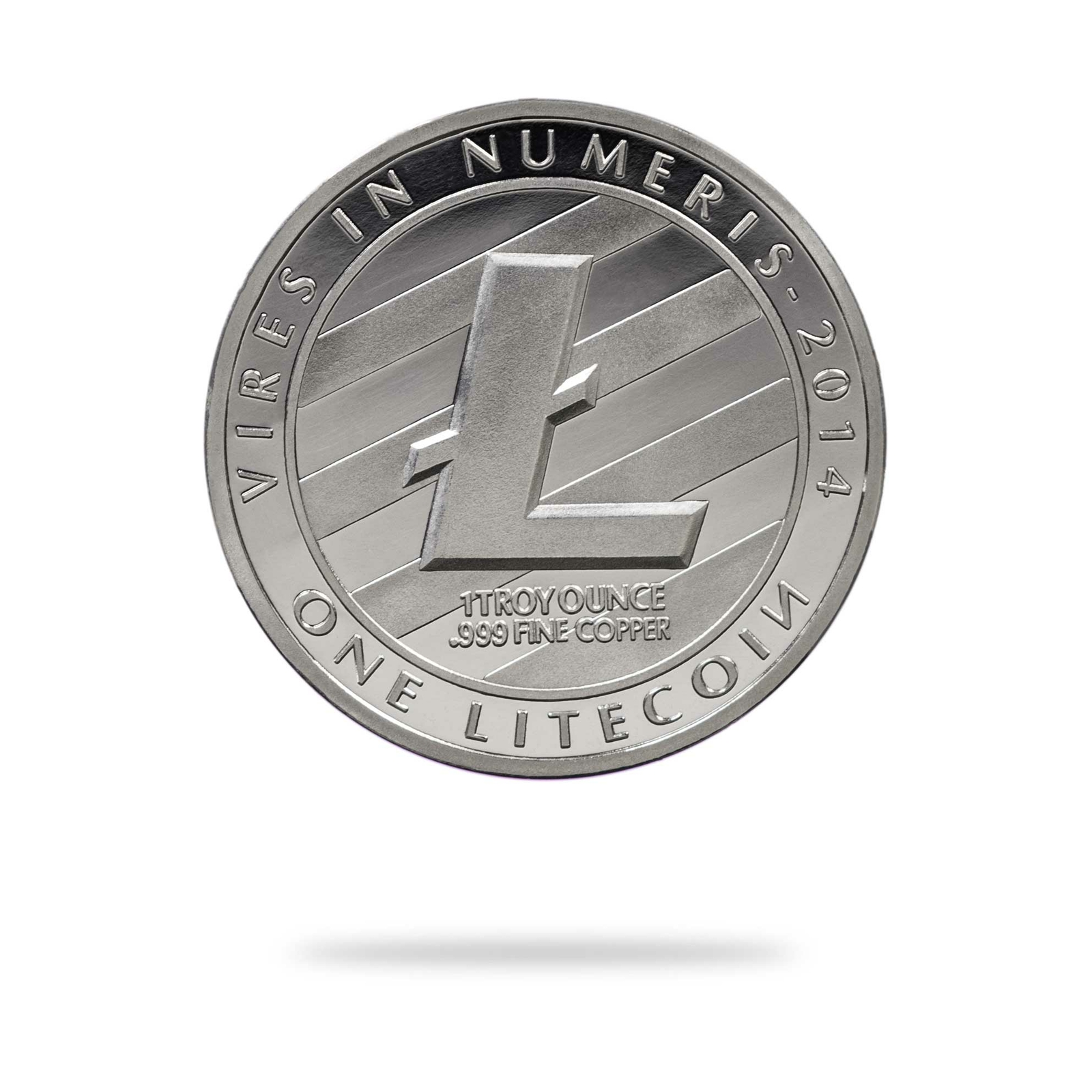 Cryptochips | Litecoin (LTC) Physical Crypto Coin | Collectable Cryptocurrency