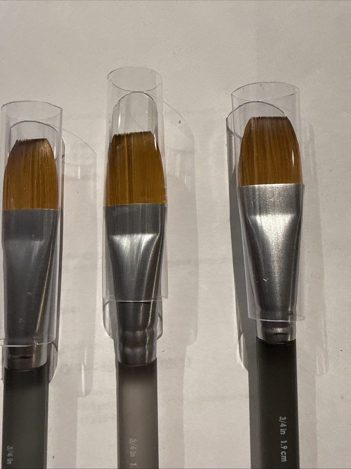 Princeton Aqua Elite Artist Brush Synthetic , 3pc Set 3/4 Wash Lavis Level 3