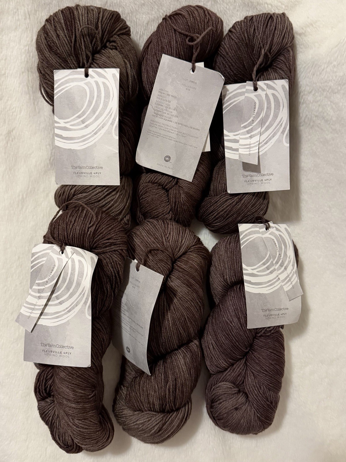 The Yarn Collective Fleurville Colorway & Dye Lot: Hellebore 610 | Lot: 208516