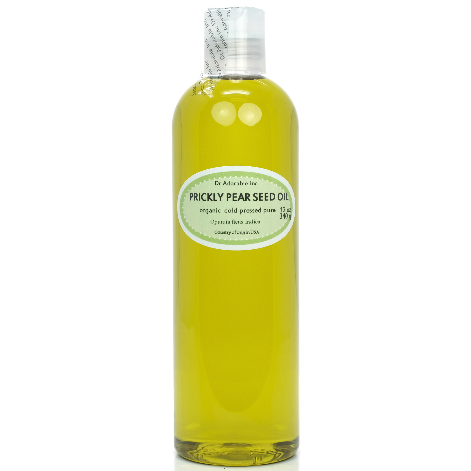 12 oz 100% Prickly Pear Seed Oil by Dr.Adorable Pure Organic Anti Aging Health