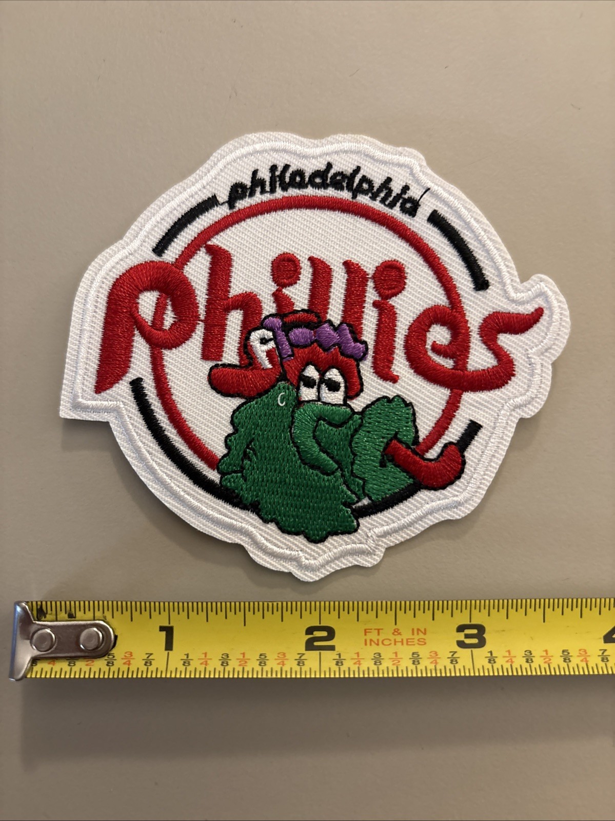 Phillies Baseball (Embroidered Iron on patch) Philadelphia